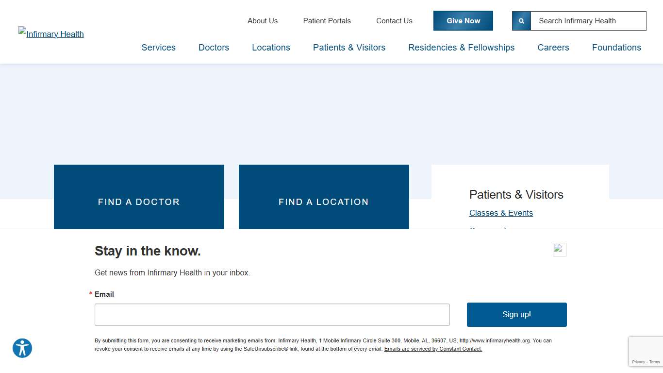 Birth & Death Certificate Requests | Infirmary Health